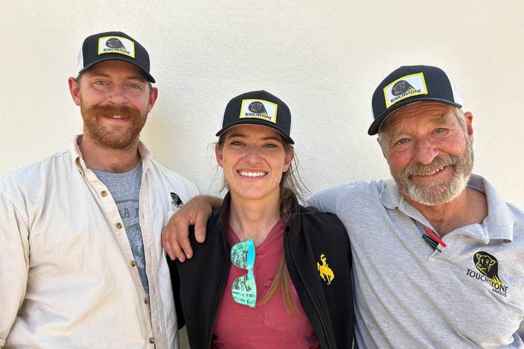 Garret, Kate and Brad